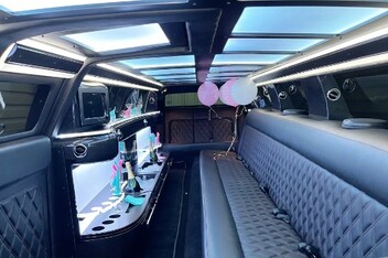 Palm Coast Limousine Interior