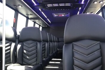 Palm Coast Minibus Interior