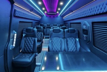 Palm Coast Sprinter Bus Interior