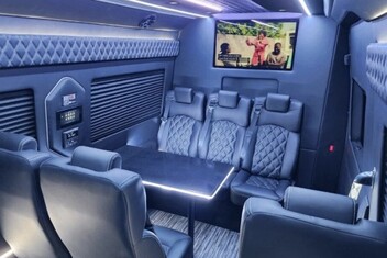 Palm Coast Sprinter Van Interior