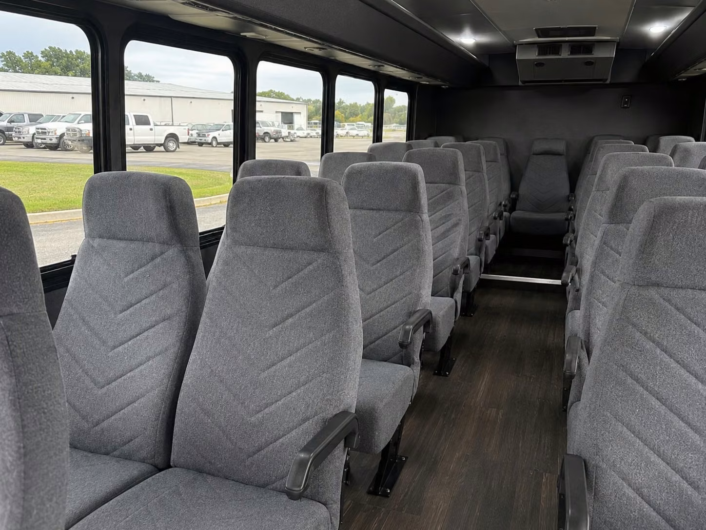 20 passenger minibus interior