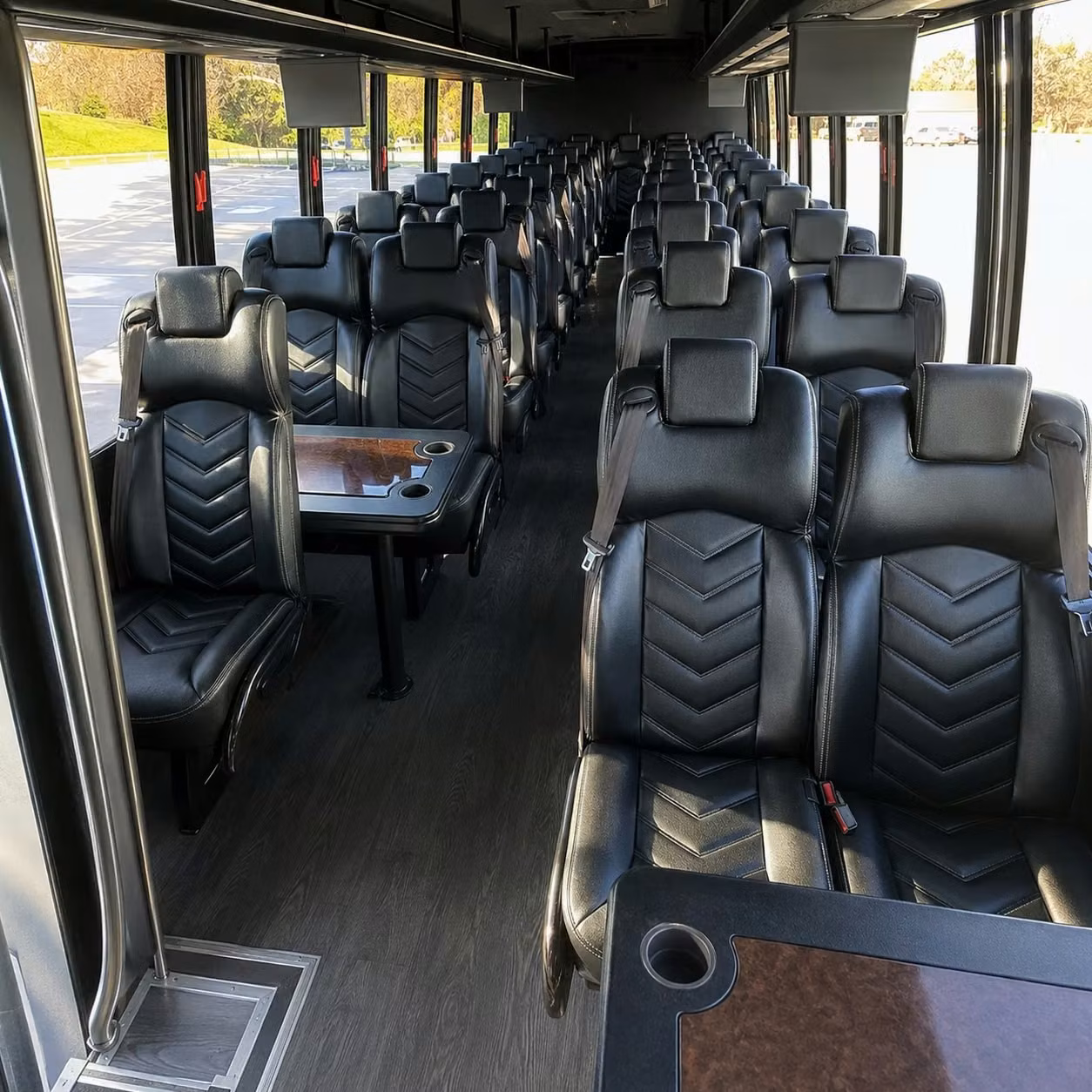 35 passenger minibus interior