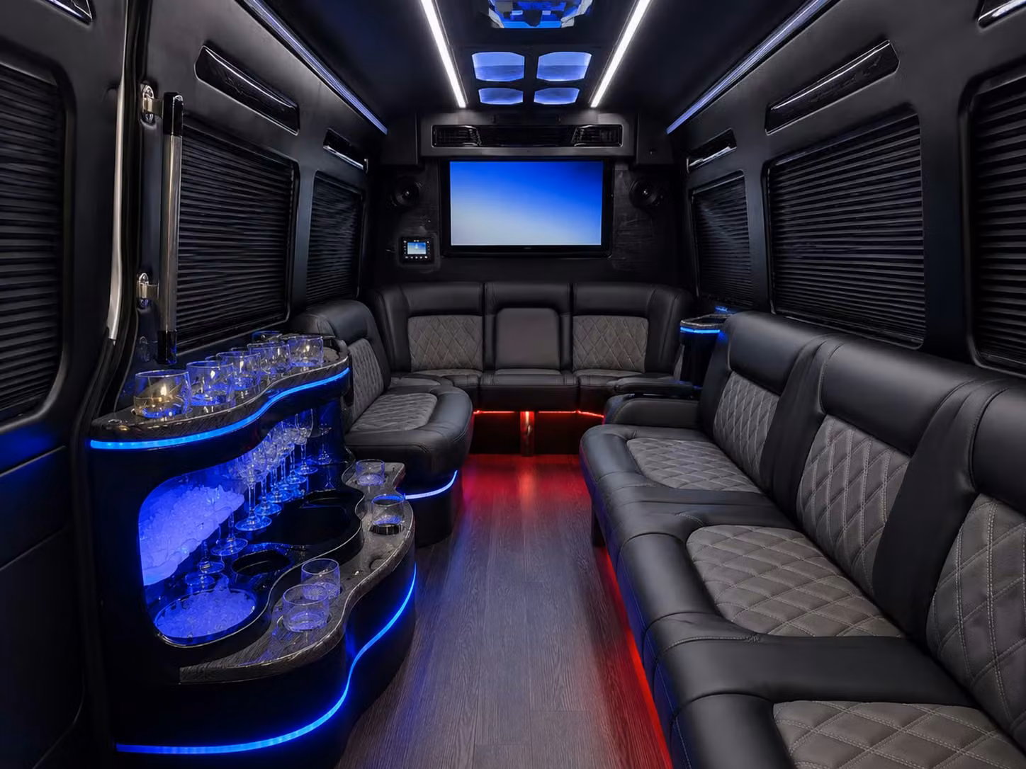multi stop wedding weekend transportation in flagler county