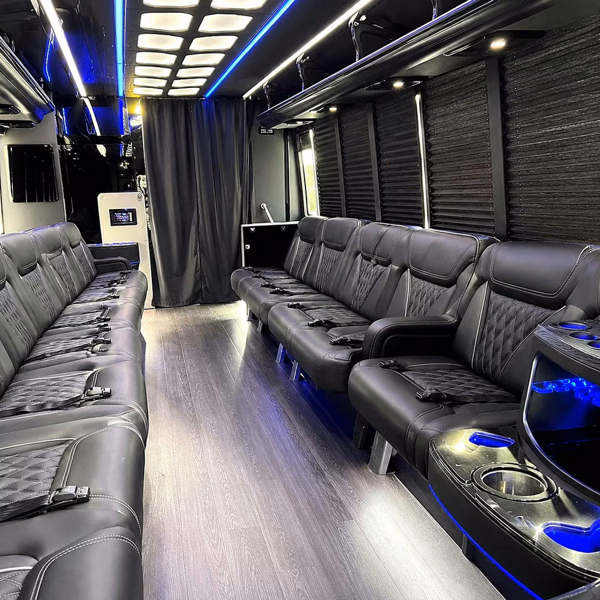 party bus interior